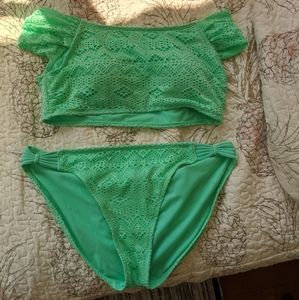 3 for 12! No boundaries bikini, mint green.